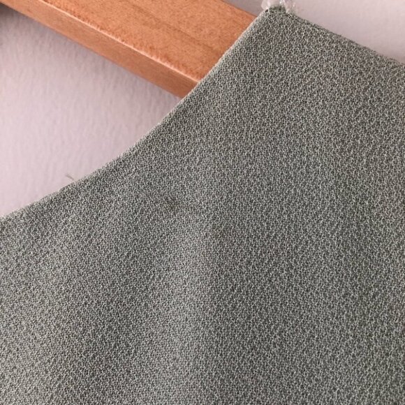 VINTAGE Karen Miller Sage Green Beaded Gown with Shawl  Size 8 - Picture 8 of 13